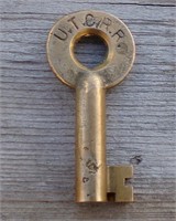 Utah Central Rail Road Brass Key