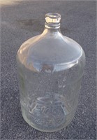 Vintage Large Glass Water Bottle