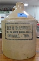 ONE GALLON CROCK JUG " LAY & DeARMOND