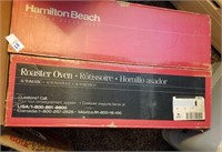 Hamilton Beach 18 qt roaster oven in box