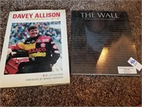 Davey Allison Celebration of Life book and The