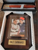 Dale Earnhardt Pen and plaque