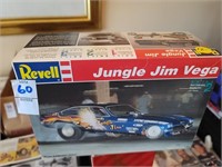 Revell Jungle Jim Vega model. box open but.