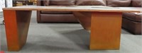 MODERN ART COPPER CLAD COFFEE TABLE