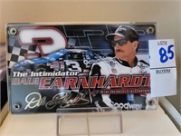 The intimidator Dale Earnhardt collectible card