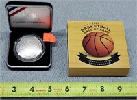 2020 Silver Basketball Coin