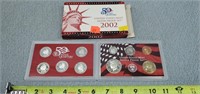 2002 US Silver Proof Set