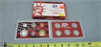 2003 US Silver Proof Set