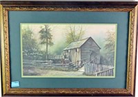 CABLE MILL BY ROBERT TINO - PRINT - FRAMED AND MAT