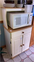 Microwave stand cabinet - no contents
