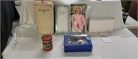 Porcelain Doll, Nascar and Collectibles