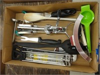 assorted kitchen utensils