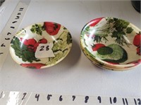 (6) Artmor bowls Cumberland MD