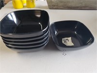 Heavy duty plastic bowls