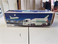 Hess Toy Truck and Space Shuttle with Satellite