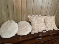 Lace pillows