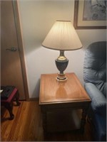 Lamp and end table