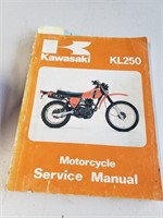 Kawasaki kl250 service manual