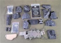 19 QTY Holsters and Mag Pouches