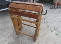 Wooden Saddle Rack