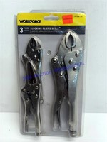 New workforce 3-piece locking pliers set