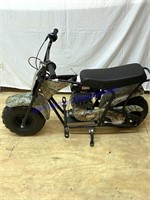 Camouflage gas trail bike