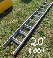 20 foot aluminum ladder