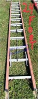 24 foot fiberglass extension ladder