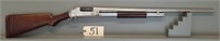 Winchester M1897 16GA Mod Choke Pump Nickel Fin.