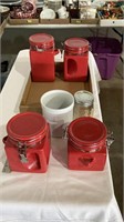 Glass containers, glass jar, glass jug