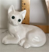 Ceramic cat figure