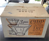 Anchor Hocking Chip & Dip Set in box