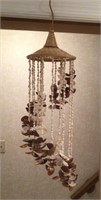 Cascading shell wind chime