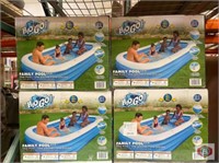 family pools lot of (4) H2OGO! Rectangular 10'