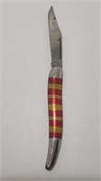 Vintage Hammer Brand Striped Pocket knife