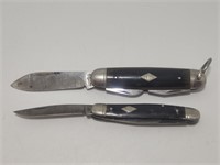 Two (2) VTG Imperial Diamond Edge Pocket Knives