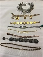 Charm bracelets & misc