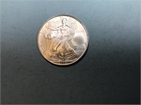 2005 silver eagle dollar