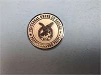 1999 Fraternal Eagles token