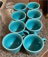 8 Fiesta coffee cups