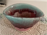 Signed studio pottery bowl