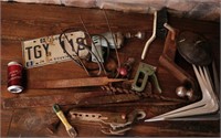 Lot d'outils vintages