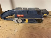 Ryobi 3”x21” Belt Sander, Black and Decker Pad