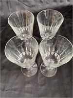 Cut glass wineglasses - I