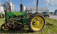 JD A "GENERAL PURPOSE" TRACTOR WITH MOUNTED