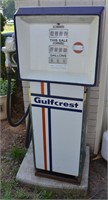 1970'S Gulfcrest gasoline pump