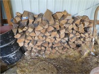 2 piles firewood