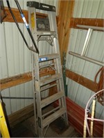 Husky 6' aluminum step ladder