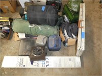 Large lot camping items