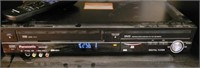 Panasonic VHS/DVD player and remote.